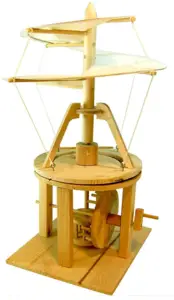 Leonardo da Vinci helicopter model