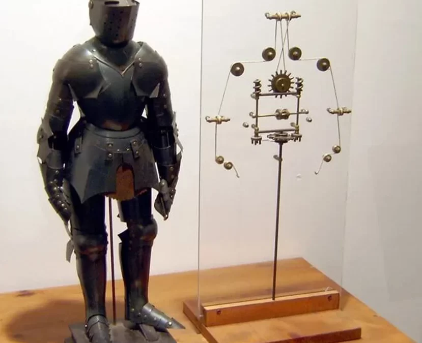 Leonardo da Vinci Robotic Knight